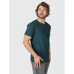 Brunotti John-Logo-Slub T- Shirt -Orca Athlex Flow shop 2311100231 6504 3