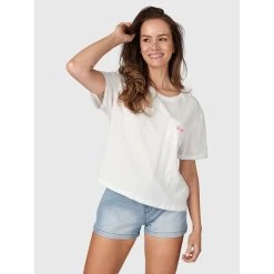Brunotti Amalia T-shirt - Dame -Orca Athlex Flow shop 2312100422 1001 1 900x