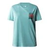 THE NORTH FACE Foundation Grafic Tee Reef Waters -Orca Athlex Flow shop 55b2 lv2 hero