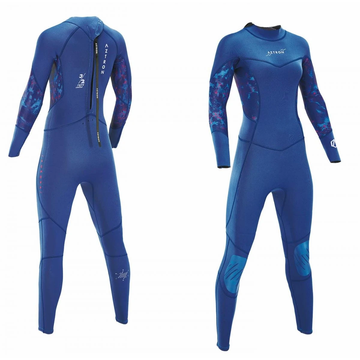 Aztron Sport Aztron Aurora Backzip 3/2mm Neopren Våddragt - Dame 5 Aztron Sport Aztron Aurora Backzip 3/2mm Neopren Våddragt - Dame - Billede 3